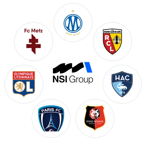 Clubs de Ligue 1